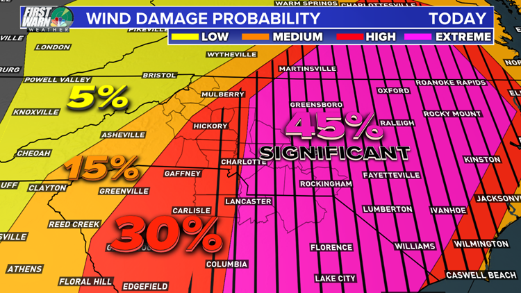 Multiple Tornado Warnings Issued As Severe Storms Move Into Charlotte