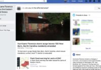 Facebook activates safety check feature for Hurricane Florence