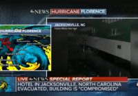 Hurricane Florence: 70 evacuated from Jacksonville, North Carolina hotel