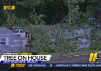 Hurricane Florence damage seen in Wake County