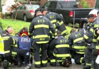 North Carolina firefighters pray after mom and 8-month-old found dead during Florence