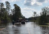 Elderly couple pulled from flooded car after Florence washes out road in Columbus Co., NC