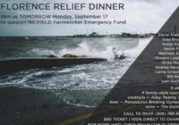 Florence Relief Dinner planned Monday in Durham