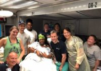 Woman gives birth in mobile hospital as Florence rocks the Cape Fear