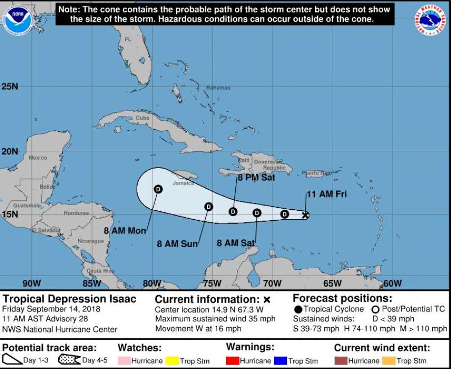 Tropical storms Joyce, Helene, and Isaac What Texas and the Gulf coast