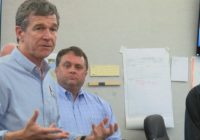 Governor visits NC counties, discusses Florence relief operations