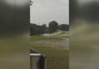 The Big Lake dam breaks, floods surrounding area