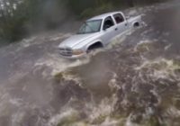 Drone video of flooding in Lumberton