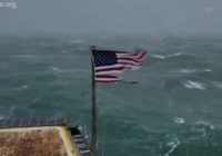 Resilient flag shredded by Florence off NC coast ‘represents who we are as America’