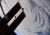 Hurricane Florence landfall captured by International Space Station cameras