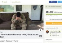 National Guard soldier came home from Florence work to find Charlotte home ‘ransacked’