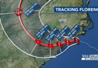 The latest: Eyewall of Florence sitting on coast near Wilmington