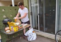 With Makeshift Sand Bags, Apartment Dwellers Prepare For Florence