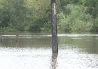 Dickinson rising bayou, tributary levels monitored