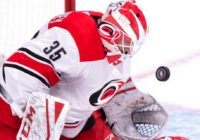 McElhinney makes 48 saves, Hurricanes beat Canadiens 2-1