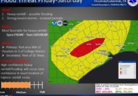 Flash floods possible in SE Texas on Friday night, Saturday morning