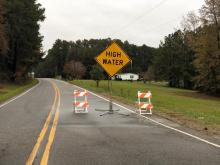 Crews perform 2 water rescues in 24 hours on flooded Sanford road