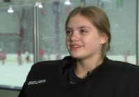 Meet 'Boom,' a girl goalie making noise with the Junior Hurricanes