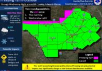 NWS: Rainfall could cause minor flooding in Bexar County