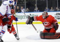 Hurricanes spoil Rangers’ Cup celebration with 3-0 victory