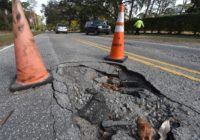 Florence filled Wilmington's roads with potholes, sinkholes