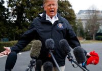 Trump surveys devastation, pays respects to tornado victims