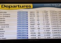 Several flights cancelled, delayed at Houston airports due to severe weather