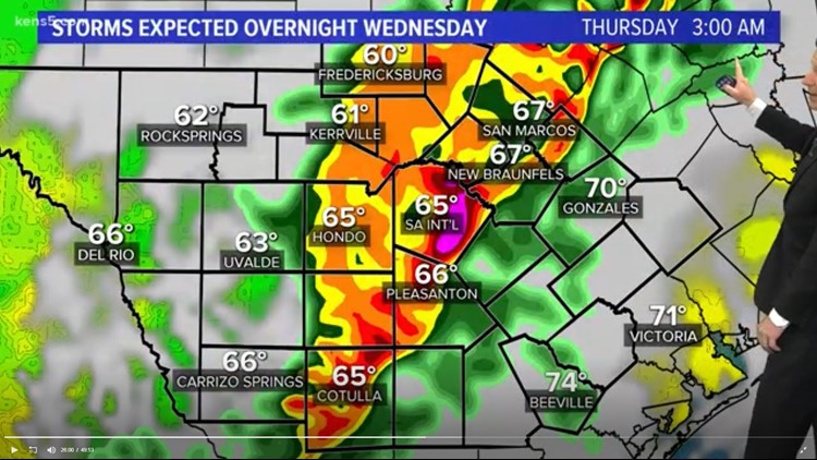 Severe weather threats Wednesday April 17