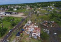 Saturday storms produced a tornado that tore through an East Texas town