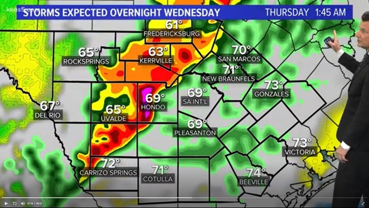 Severe weather threats Wednesday April 17