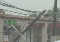 Violent weather leaves behind damage in Pasadena