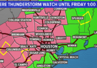 Houston weather: Flash flood warning in effect for several counties