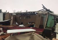 Photos show damage of reported tornado in Central Texas town