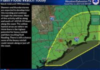 Houston under flash flood watch through 7 p.m.