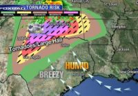 Tornado outbreak highly likely from Texas to Okla.