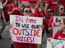 Teachers Rally, May 1 2019 - Downtown Raleigh