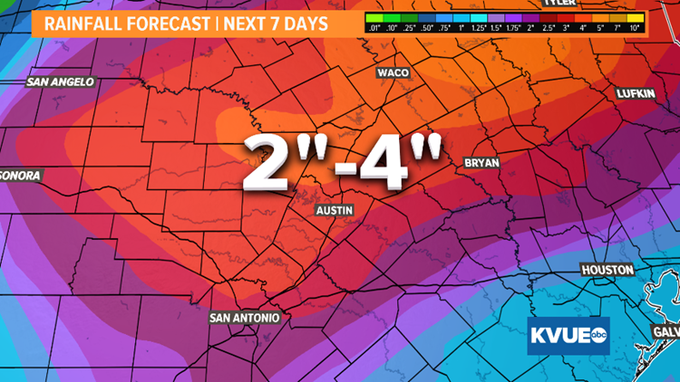 Rainfall Forecast Next 7 Days