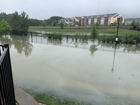 Flooding in Rolesville