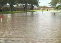 Heavy rain in Wharton overwhelmed sewage system, caused flooding