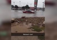 'Marbach river': Videos show flooding on Far West Side