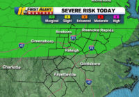 Wake County at risk for severe weather Thursday