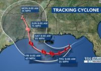 Potential Tropical Storm Barry expected to make landfall in Louisiana Saturday