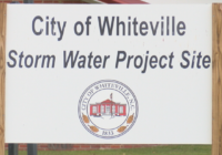 Cutting down on some, but not all flooding in Whiteville