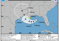 Gulf Disturbance Expected to be a Hurricane at Landfall