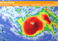 Hurricane Dorian now a major hurricane, more strengthening forecast