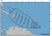 Tropical storm watch issued for Barbados as Dorian nears