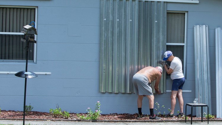 Hurricane Dorian Vero Beach storm preps shutters