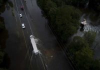 Aerial photos show Imelda flooding in southeast Texas