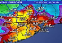 Heavy rain could cause flash flooding this week in Houston