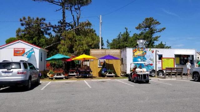 Eduardo's Taco Stand in Ocracoke Island